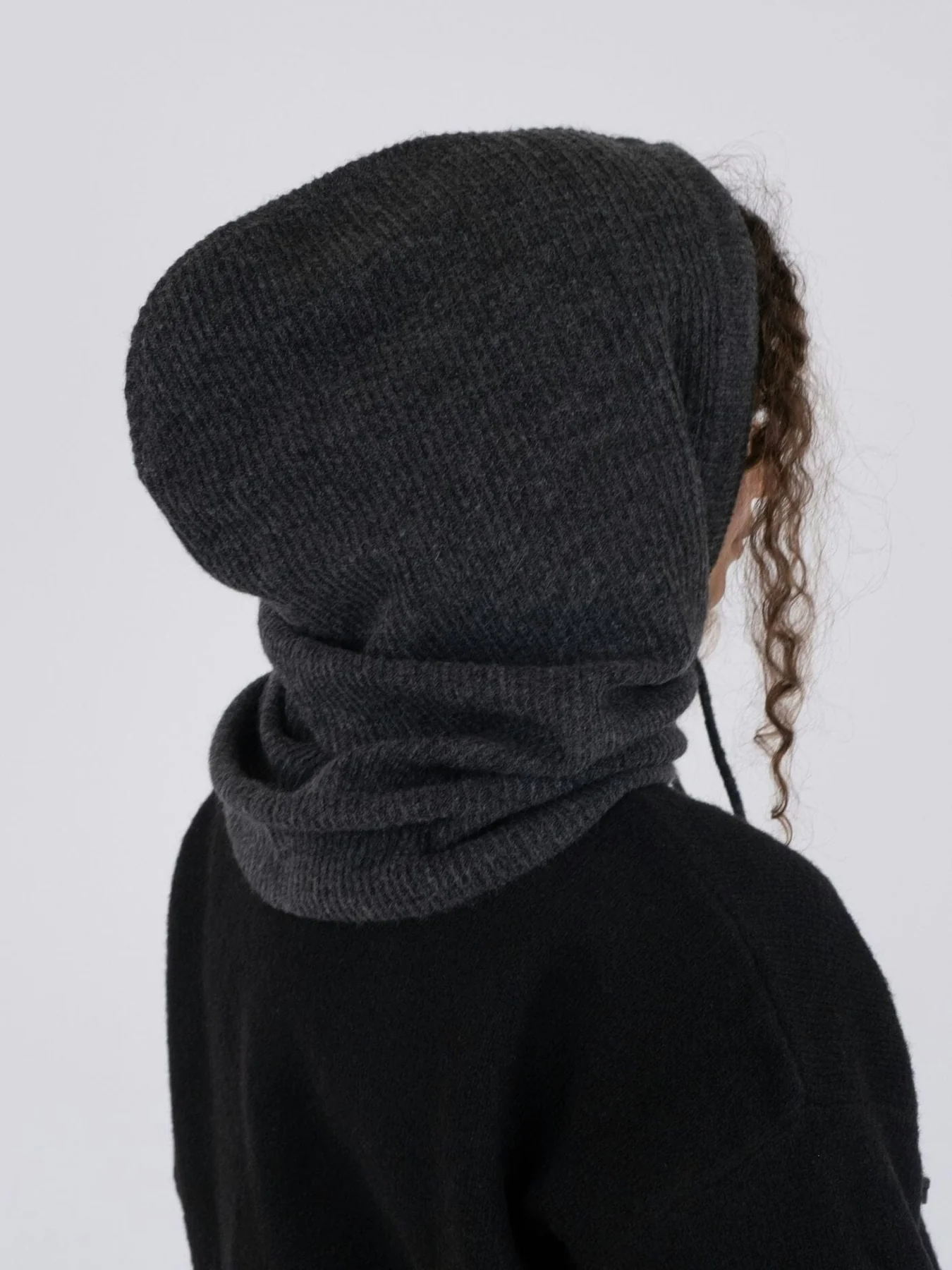 Neo Noir Madita Knit Balaclava antracit