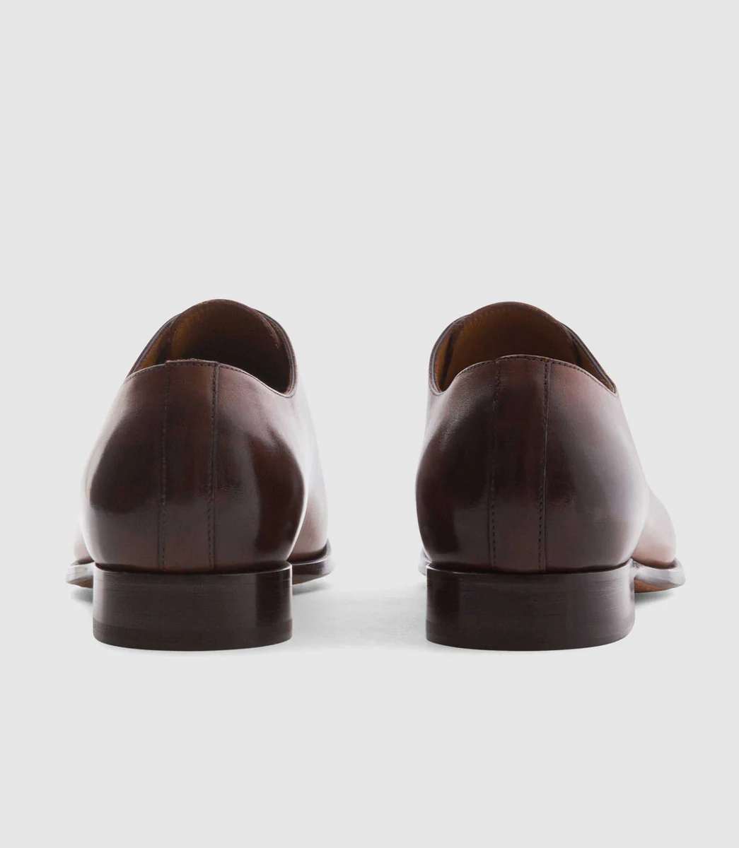 Richelieu en cuir marron clair EDMONDO