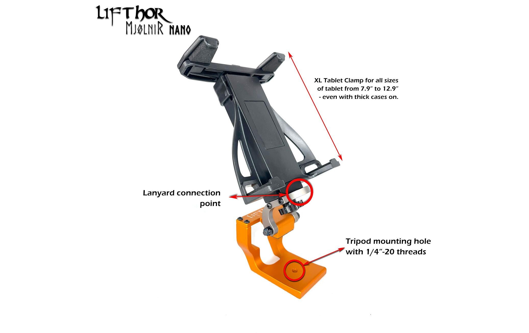 Tablet Halterung Mjolnir Combo für Autel Nano & LiteTablet Halterung Komplettset zu Autel Robotics Evo Lite und Nano