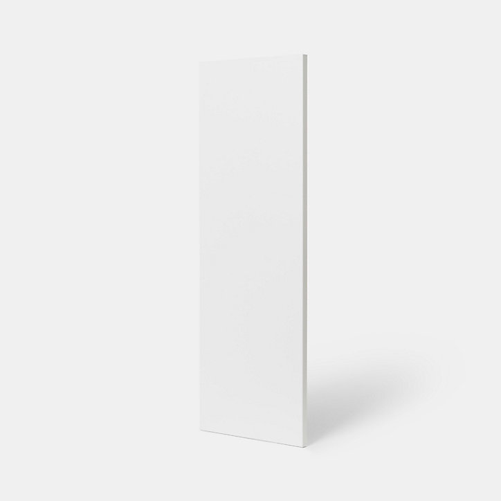 Joue de finition caisson haut Goodhome Artemisia Blanc H. 96 cm x l. 36 cm x Ep. 18 mm