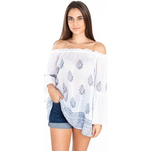 Isla Bonita By Sigris - Blusa Blanco