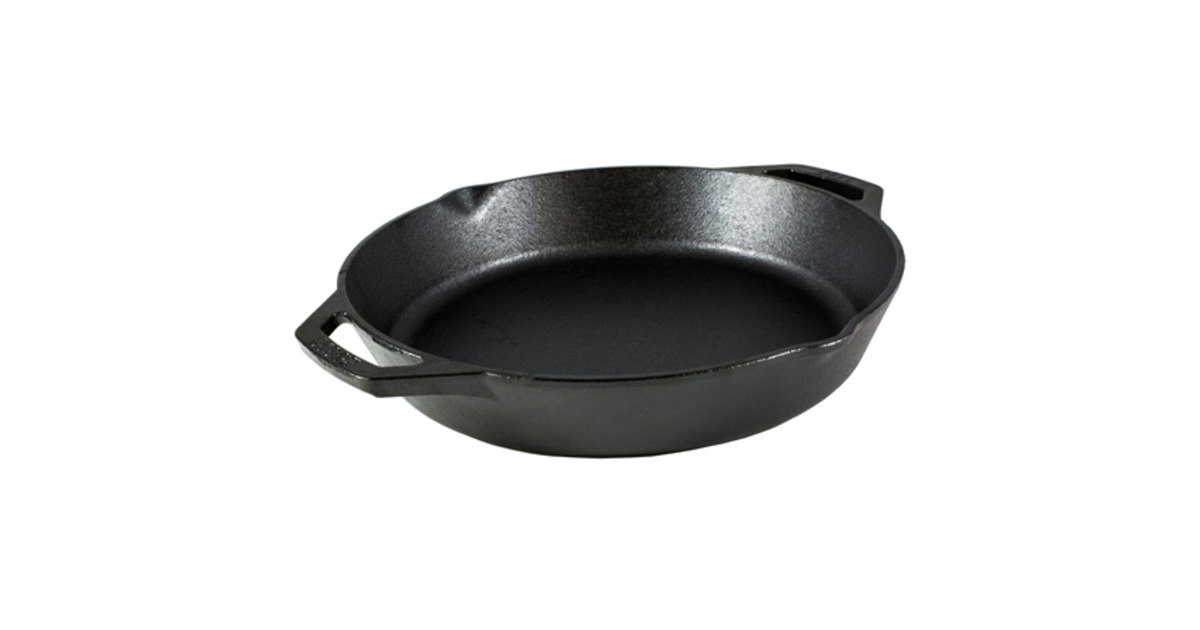 LodgeBraadpan met handvaten L10SKL bak-/braadpan  (Zwart, Ø 30cm)