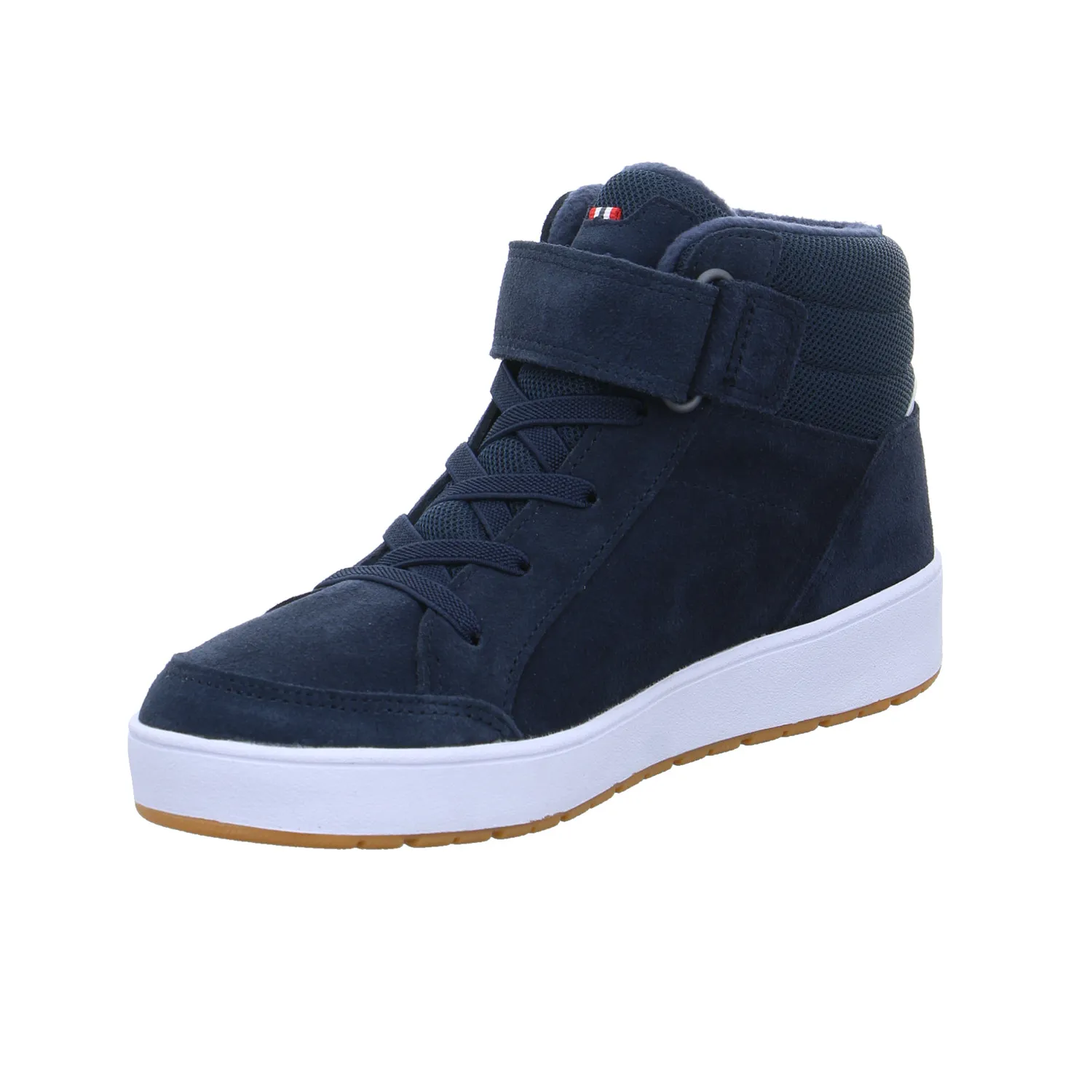 VIKING Jungen-Winter-Bottine Dunkelblau Textil  Sneaker high