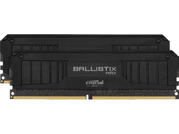 Ballistix MAX - DDR4 - sæt - 16 GB: 2 x 8 GB - DIMM 288-PIN - 5100 MHz / PC4-40800 - CL19 - 1.5 V - ikke bufferet - ikke-ECC - sort