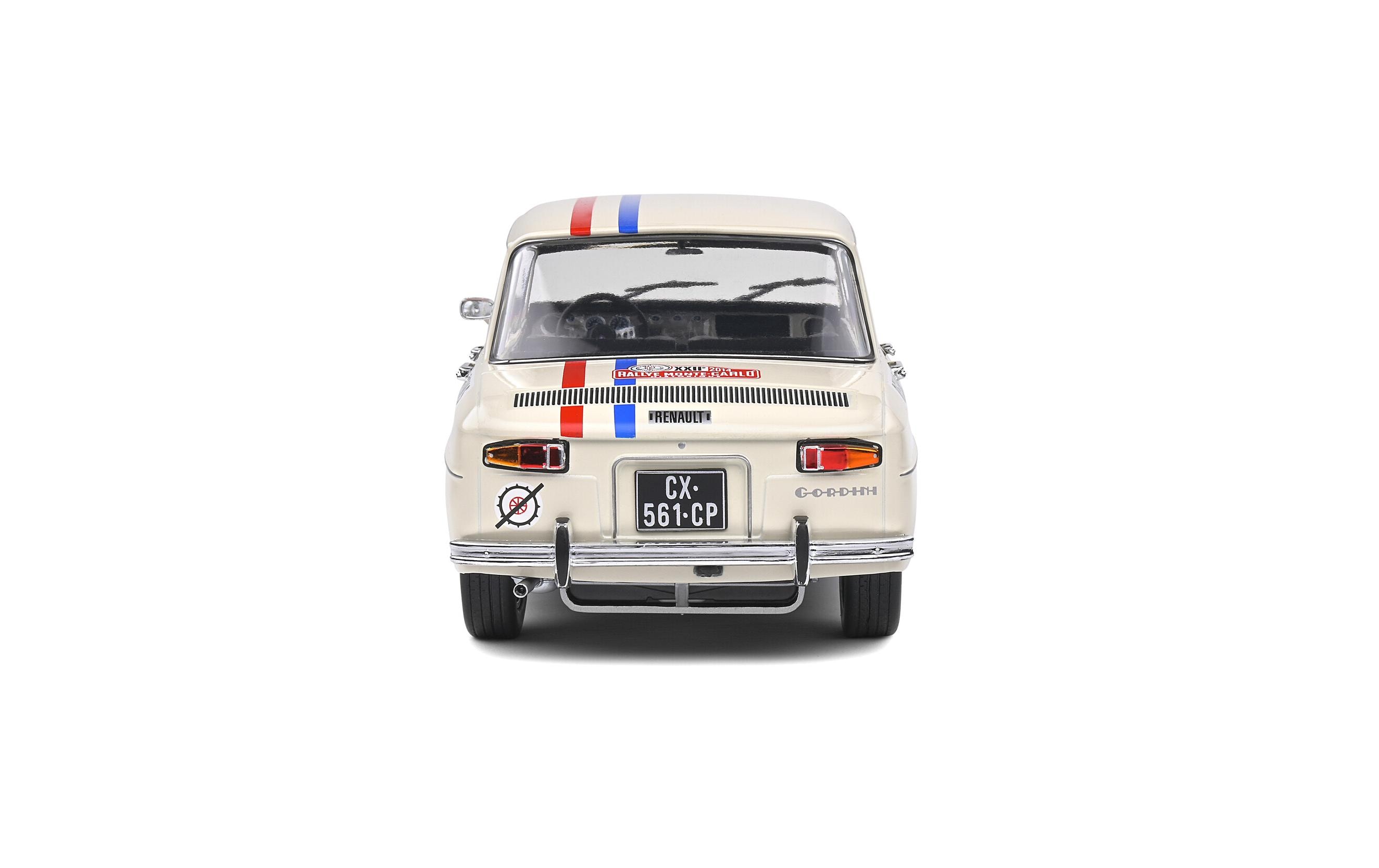 Rally Renault 8 Gordini 1300 #8, 1:18Rally Monte-Carlo Historique 2014 Renault Gordini Sammlermodell