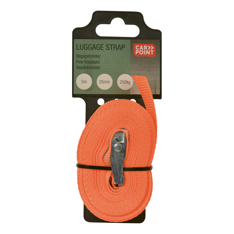 Spanband met gesp 25mm/5m