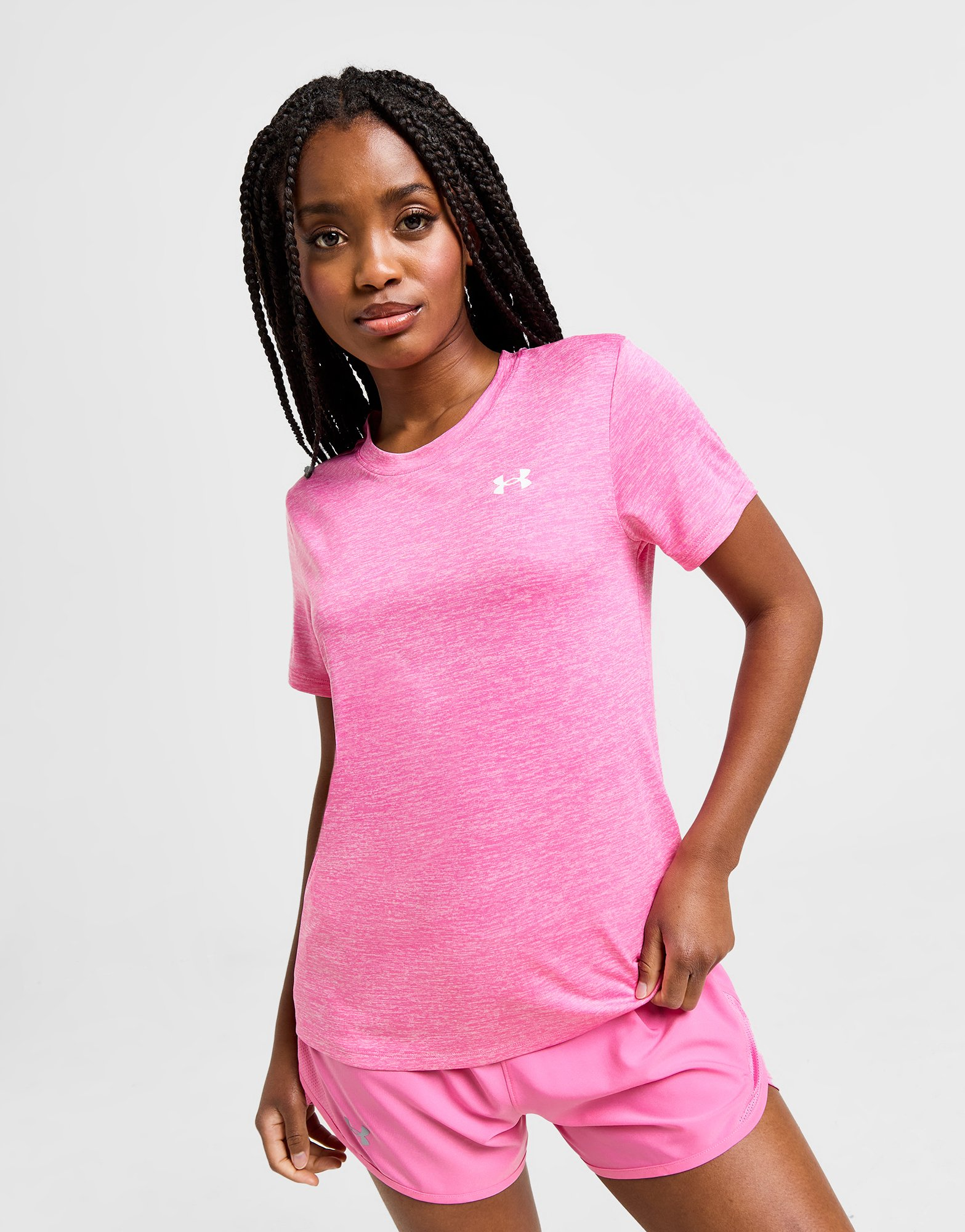 Under Armour T-Shirt Manches Courtes Tech Twist Femme