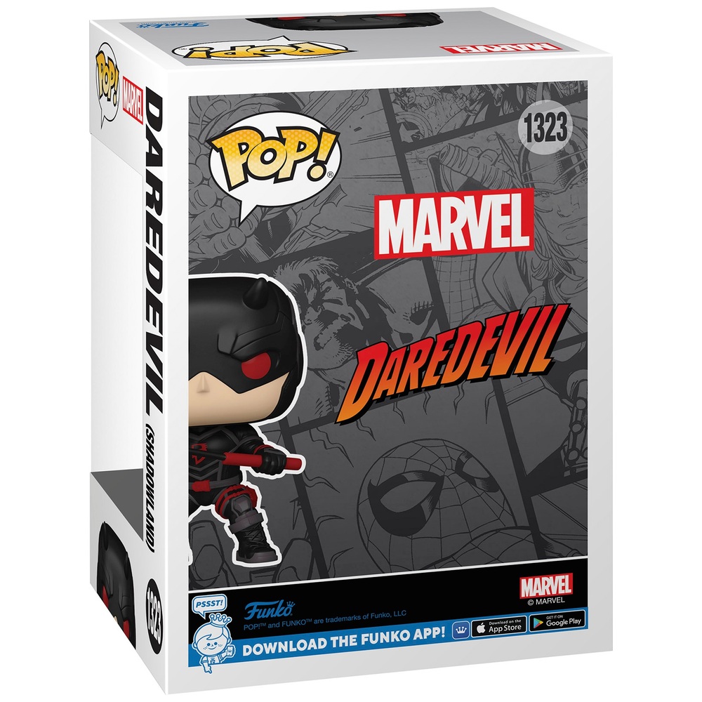 POP! Vinyl 1323: Marvel Daredevil (Shadowland) Figur