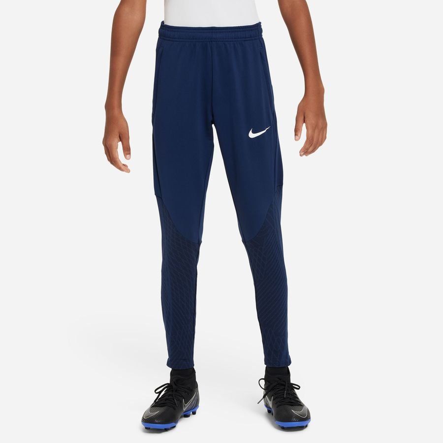 Nike Bas de Survêtement Strike Dri-FIT KPZ Peak Ready - Bleu Marine/Blanc Enfant