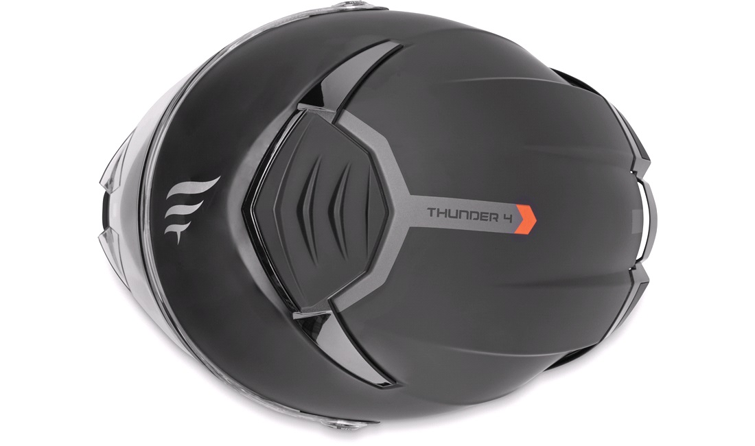 Styrthjelm fullface MT Thunder 4 SV matsort str. L
