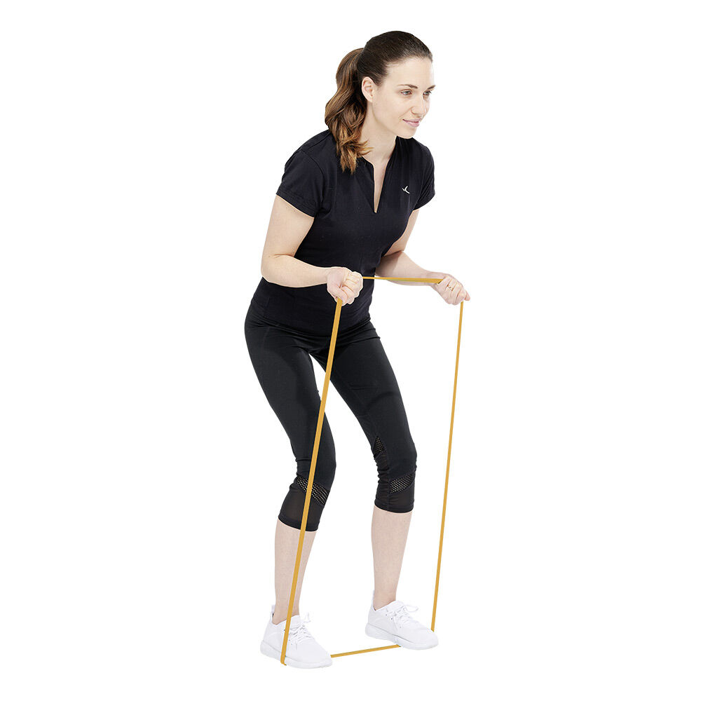 Élastique fitness force 2 à 7 jaune