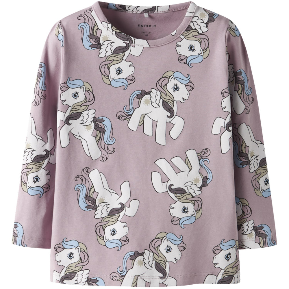 Køb Name It Keepsake Lilac Nmfomba Mlp Ls Top Cplg