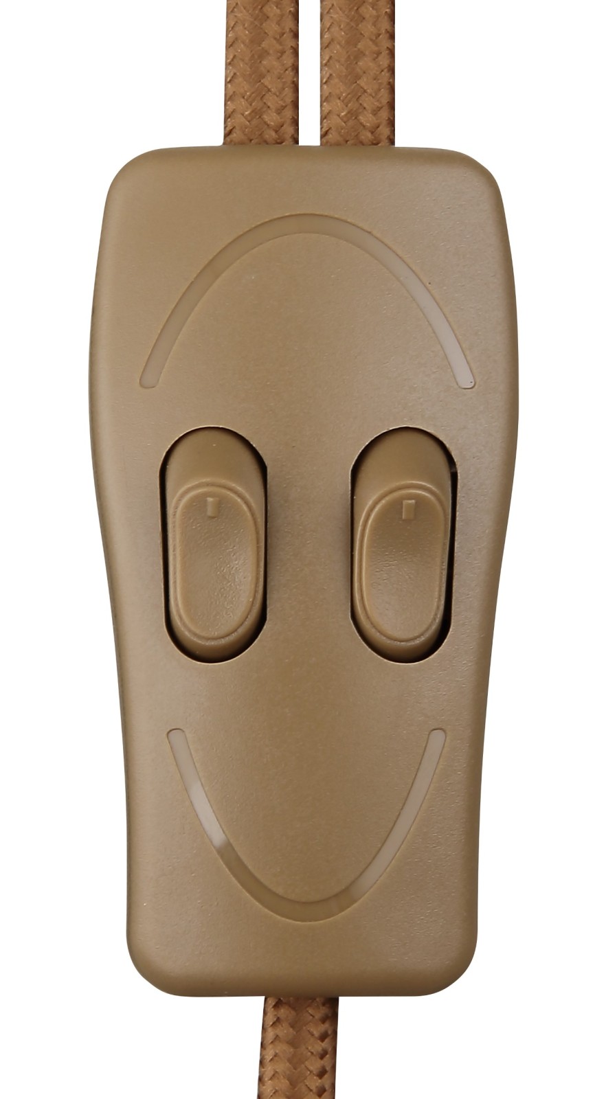 Standleuchte - schwarz-gold - Metall - 150 cm hoch