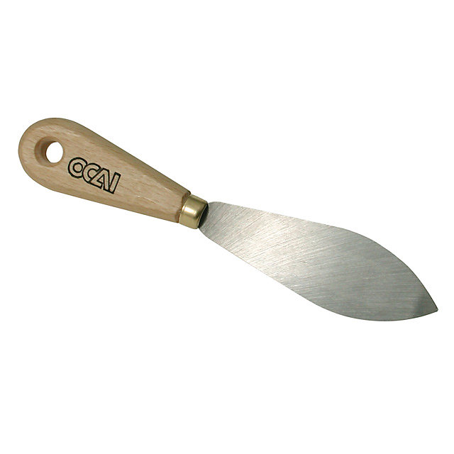 Couteau à mastic feuille de laurier