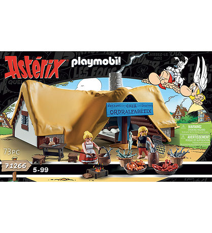 Playmobil Asterix - H?rmetix' Hytte - 71266 - 73 Dele
