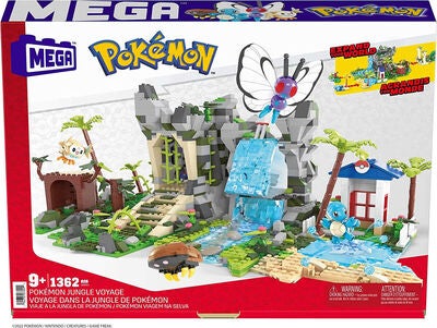 Pokemon Mega Ultimate Jungle Expedition Lekesett 1347 Deler