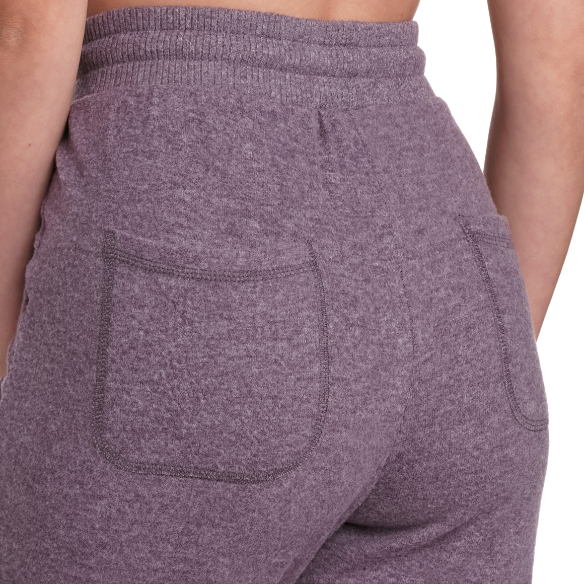 Gina Sports Damen Yoga-Jogpants in weicher Qualität dunkellila