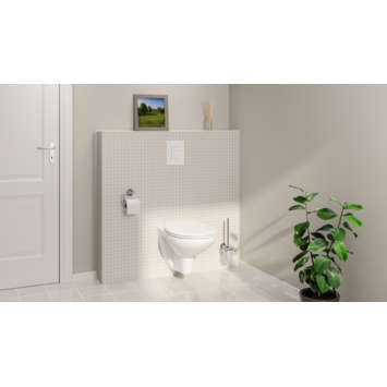 Grohe Bau Even inbouwreservoir met hangend toilet 5-in-1