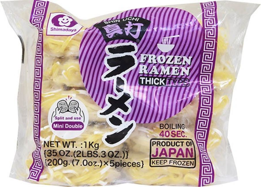 Shimadaya Bevroren Instant Ramen (Dik) 1Kg