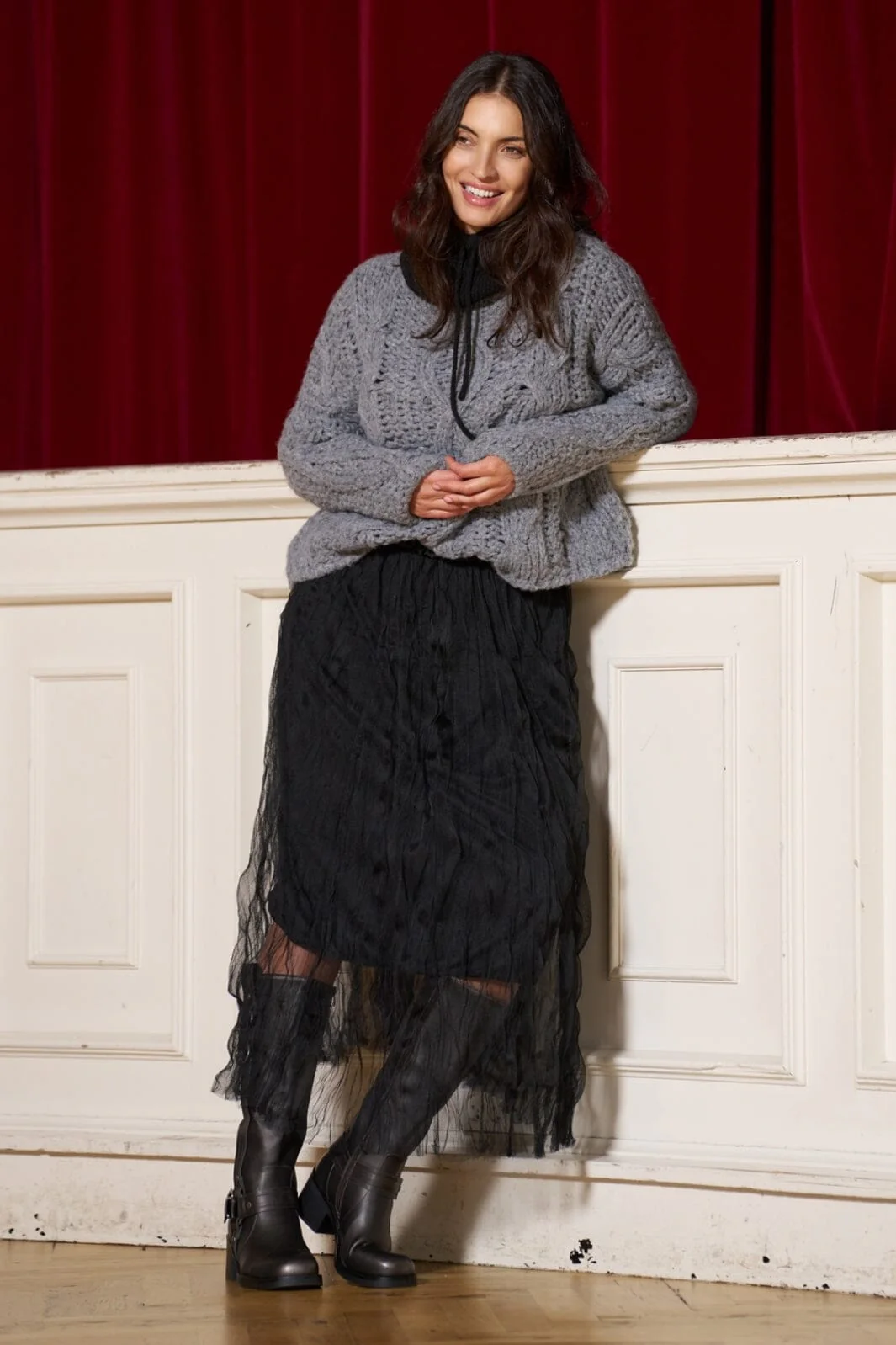 Marta Du Chateau Mdccolette Knit 23538 grigio9500
