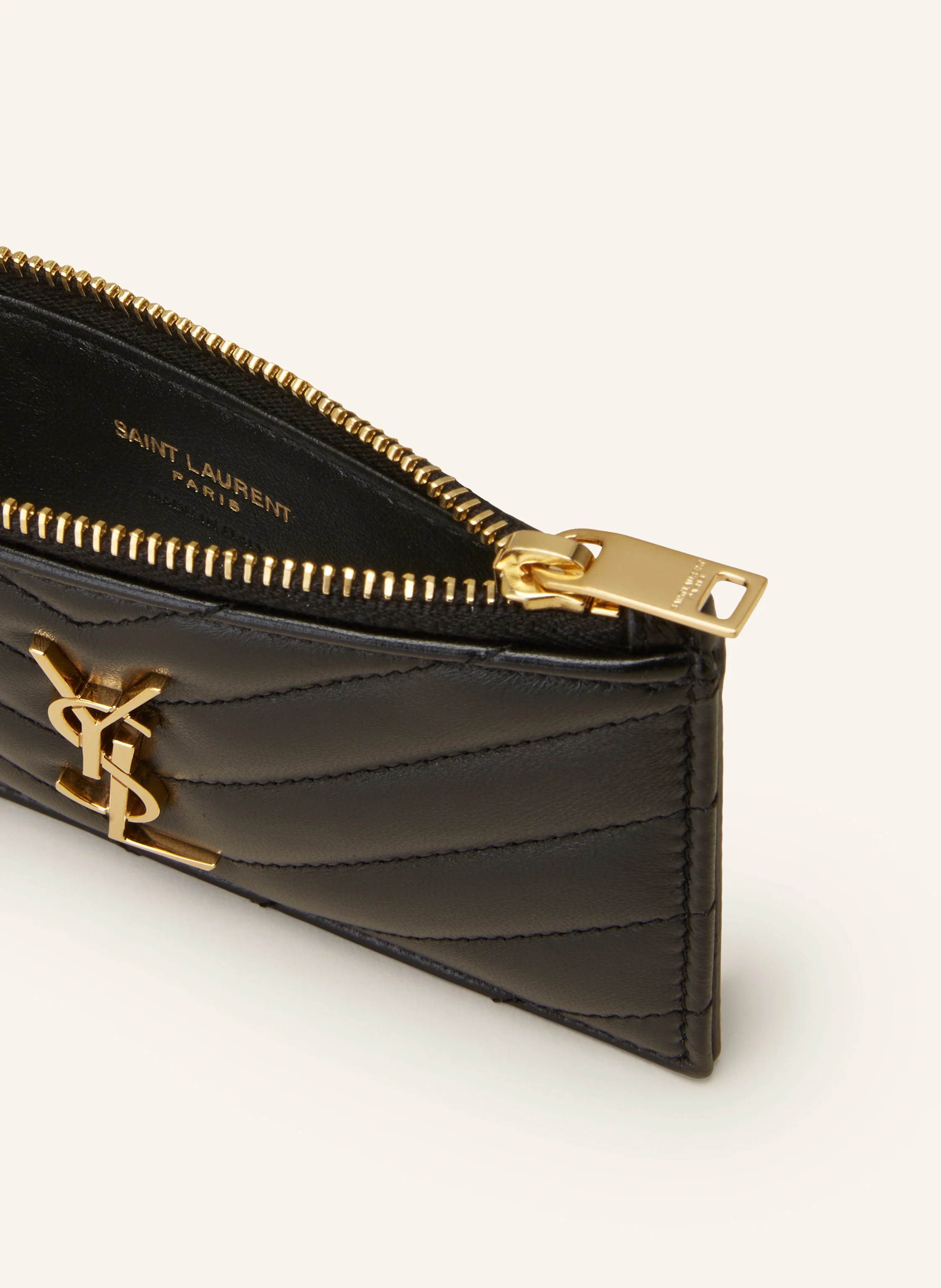 SAINT LAURENT Kartenetui mit Münzfach