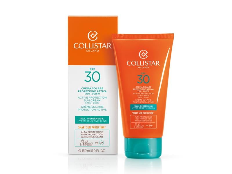 Collistar Sonnencreme Active Protection SPF30 150 ml Gesicht- und Körpercreme schützt vor Sonneneinstrahlung