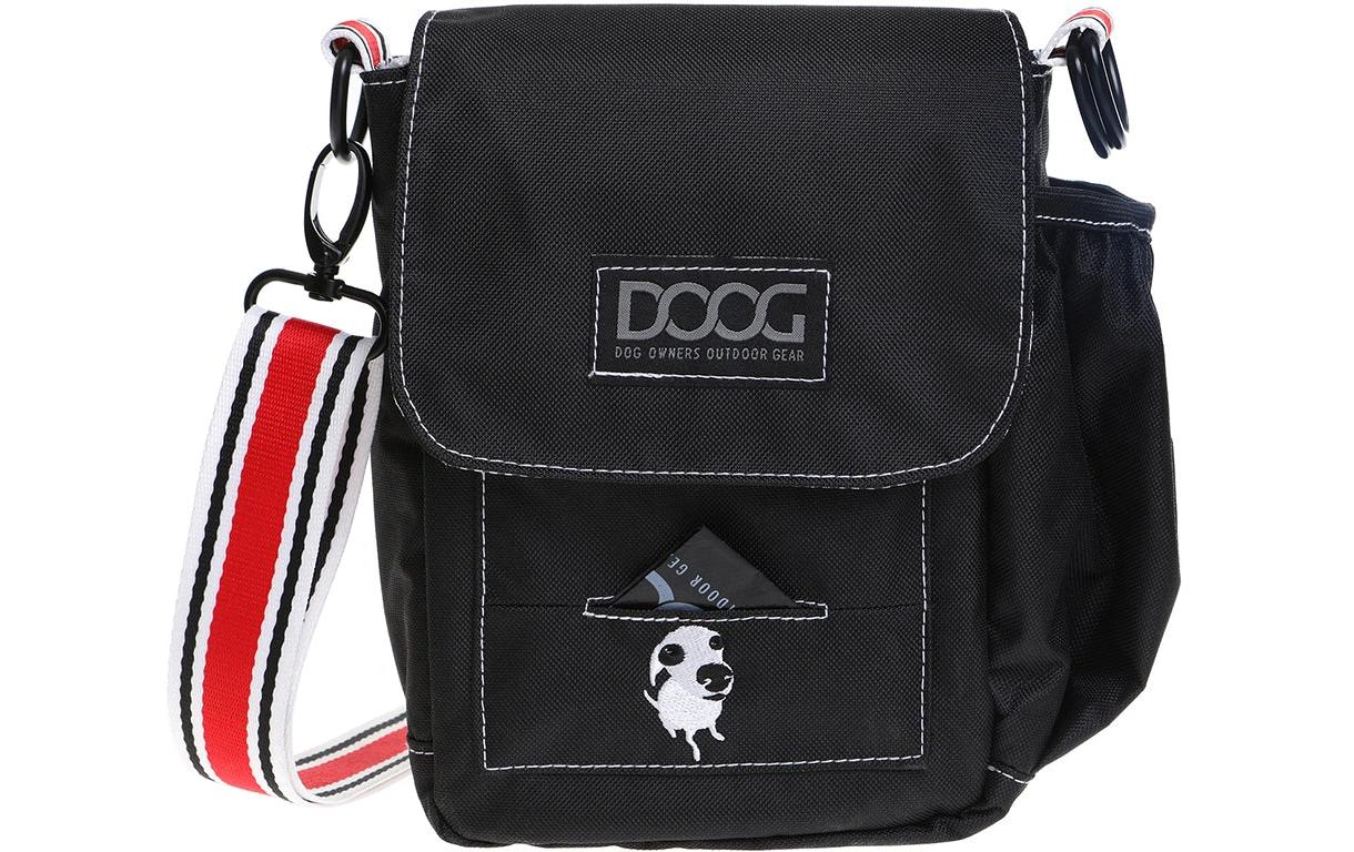 Shoulder Bag SchwarzHunde-Walking-Tasche
