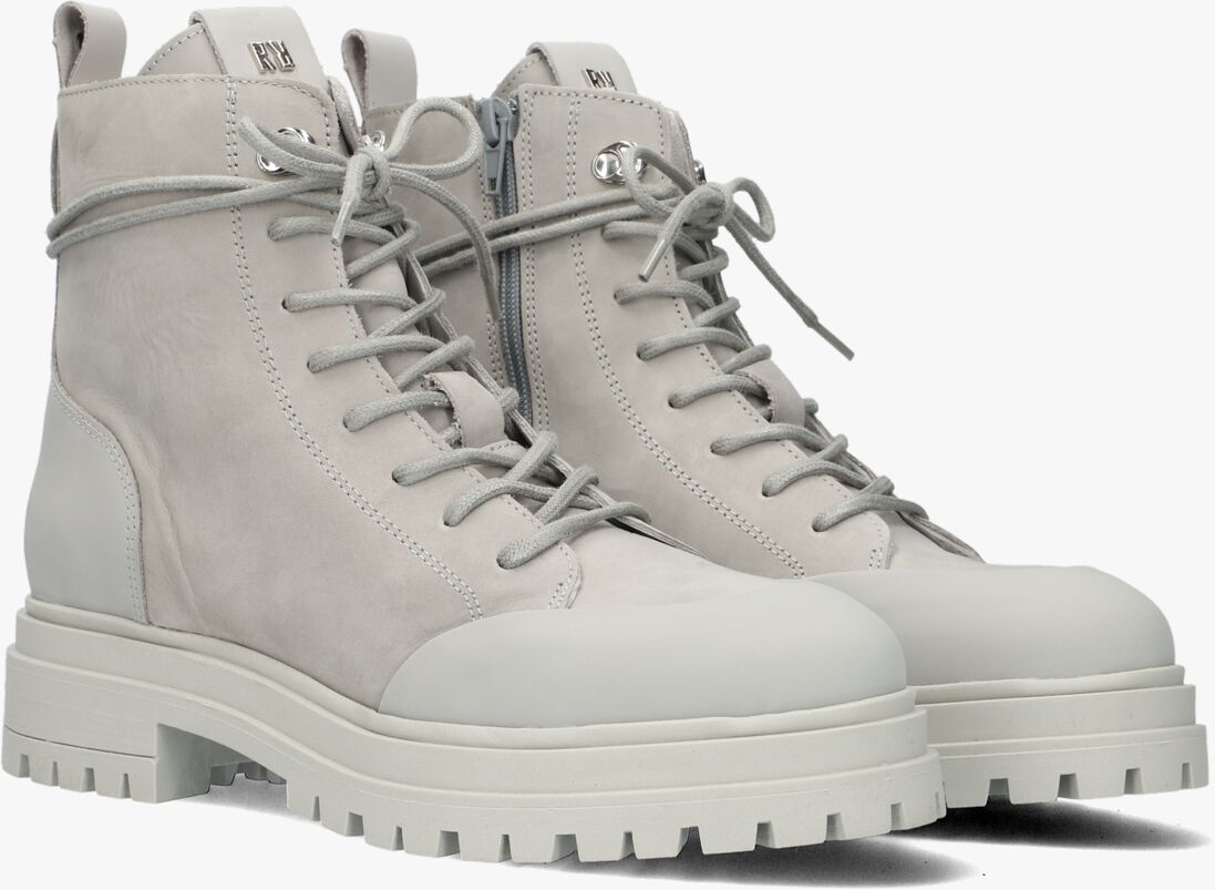 RED-RAG grijze red-rag veterboots 71322