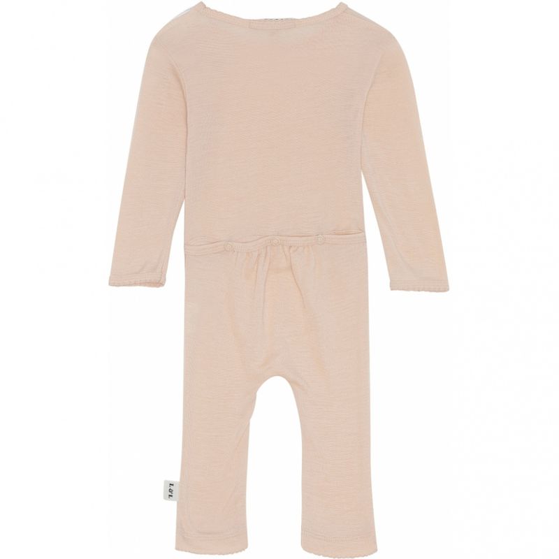 Lilli & Leopold Bodysuit i Merinoull, Mandel