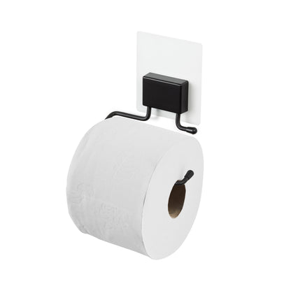 Porte papier toilette autoadhésif haute résistance Bestlock Magic Black noir
