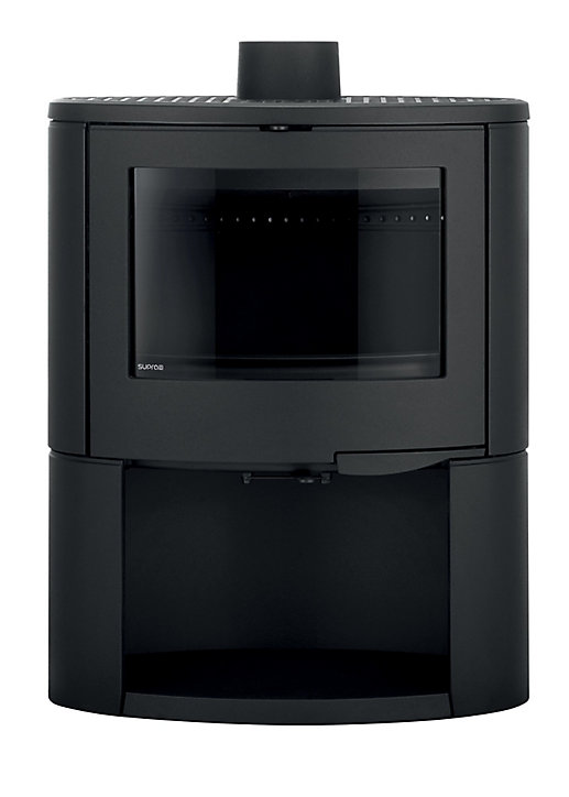Poêle à bois en fonte Supra Pacco bucher 10kW 180m²