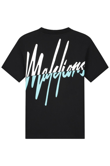 Malelions zwarte heren t-shirt