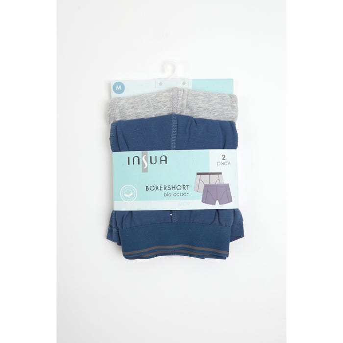 inSua-2-pack effen boxershorts - Insua