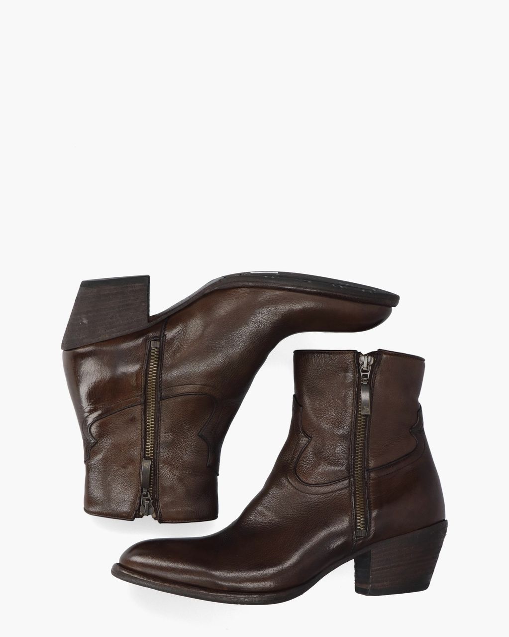 Paul Silence FC10 Donkerbruin Dames Enkelboots