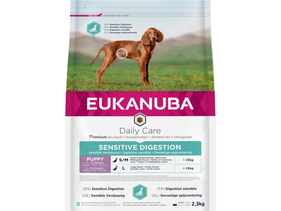 Eukanuba Euk DailyCare Puppy Sensitive Digestion 2,3 kg