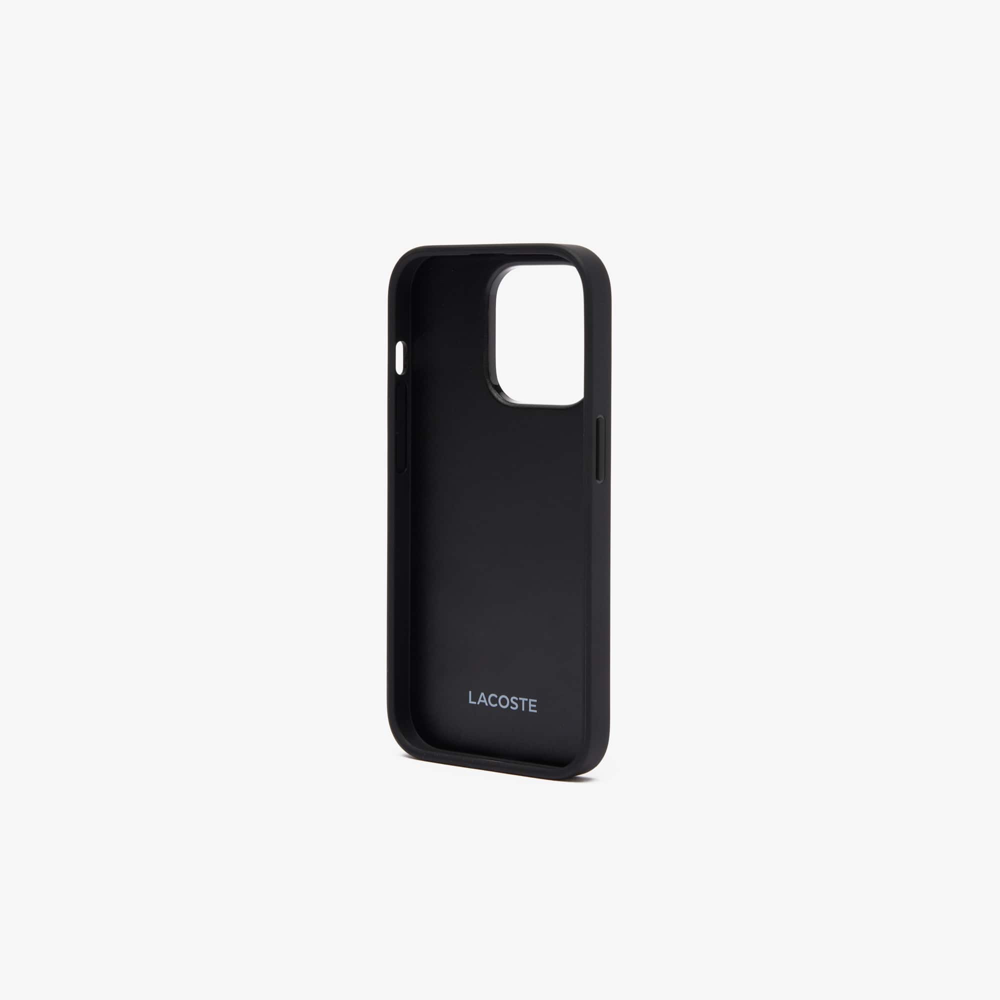 Coque iPhone 14 Pro The Blend imprimé crocodile Coques iPhone - Noir - Lacoste - Unisex