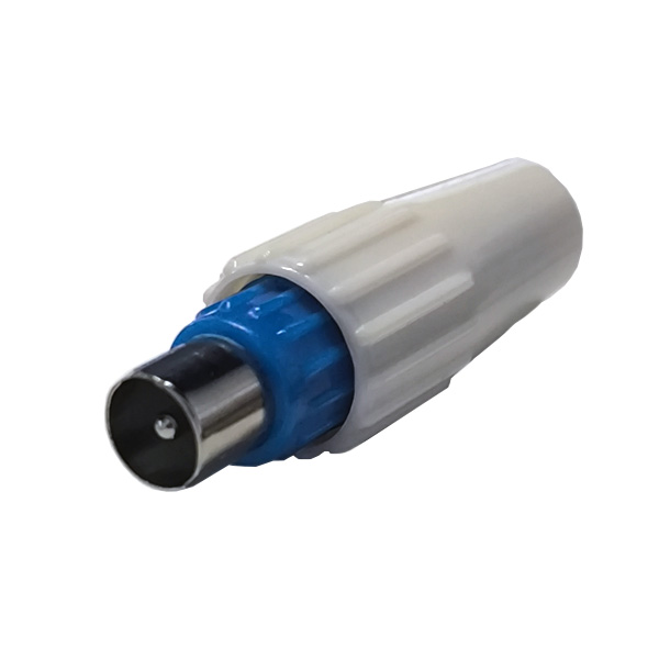 Fiche coaxiale mâle 9,52 mm