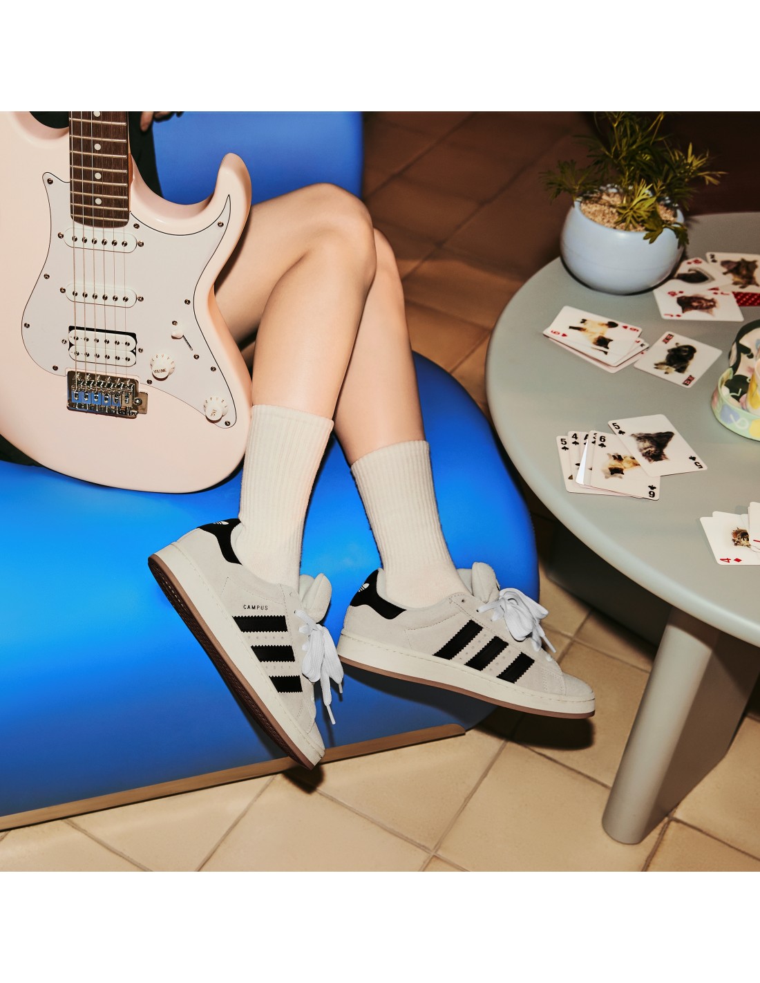 adidas Sneakers Femme Campus 00s Gris/Noir