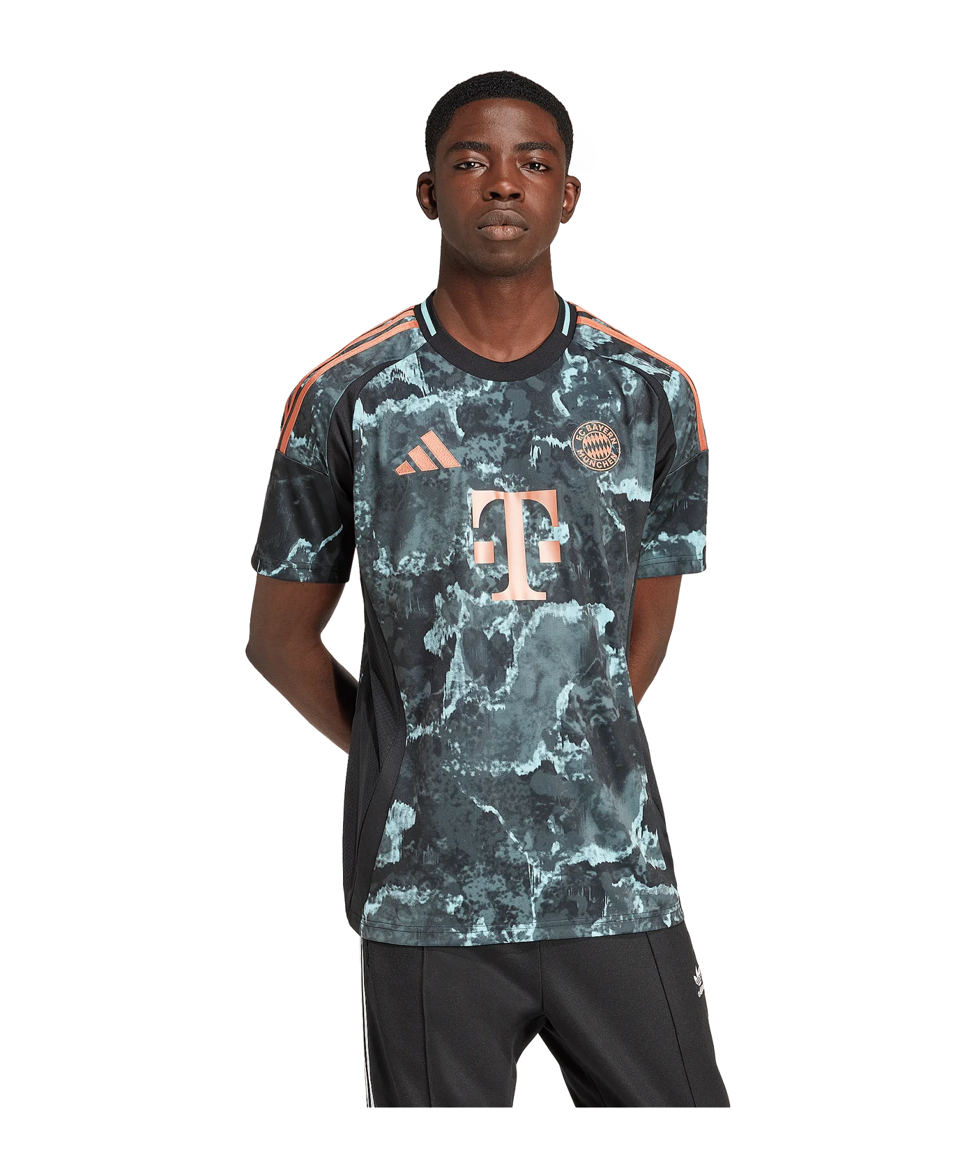 adidas FC Bayern München Trikot Away 2024/2025 Schwarz