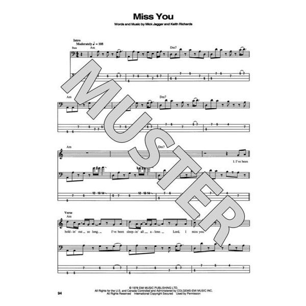 Hal Leonard Rock Bass Bible