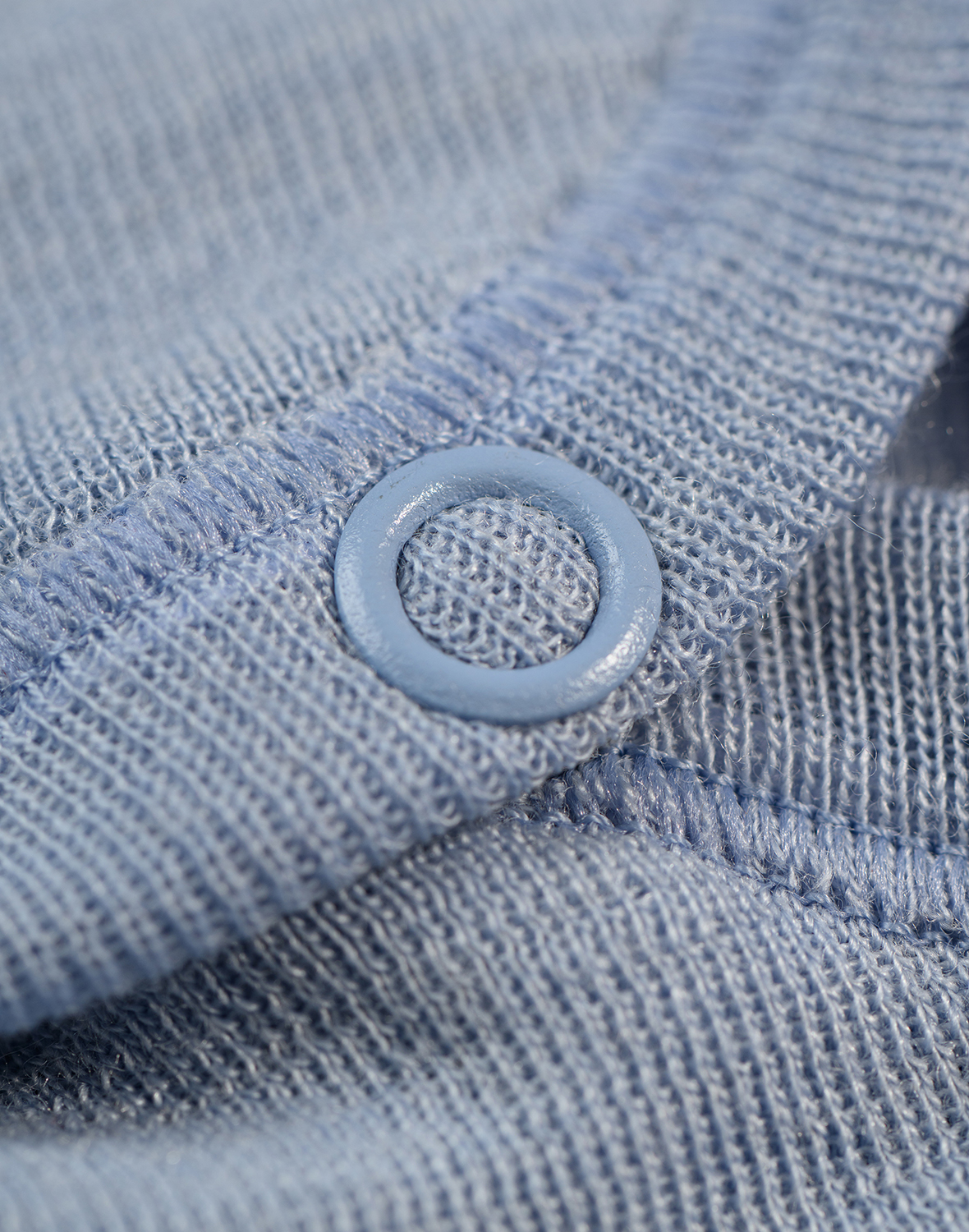 Romper met lange mouw van merinowol/zijde voor baby's -