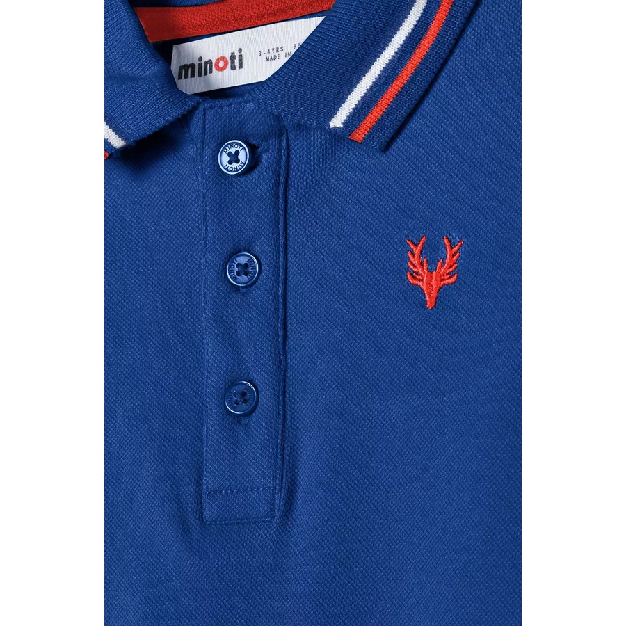MINOTI Poloshirt Blau