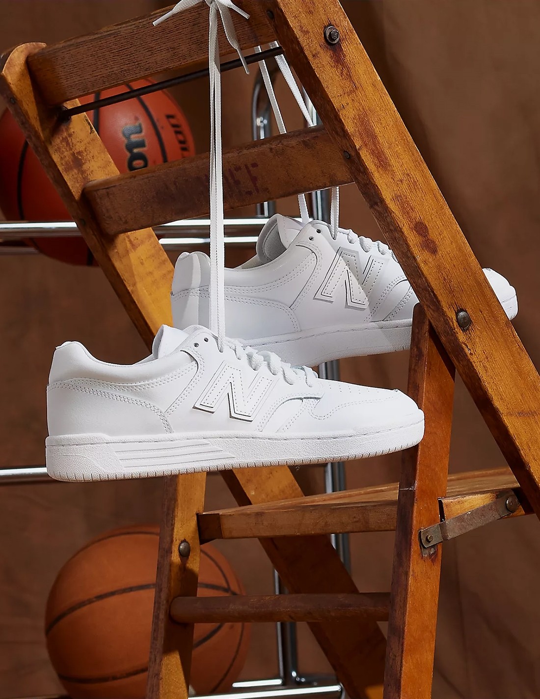 new balance Sneakers mixte 480 blanc