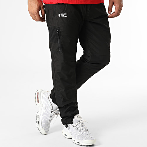 Ensemble De Survetement Harlem Rouge Noir