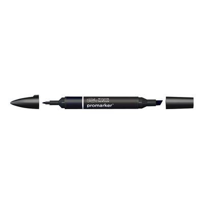 ProMarker - Marqueur double pointe - noir bleuâtre