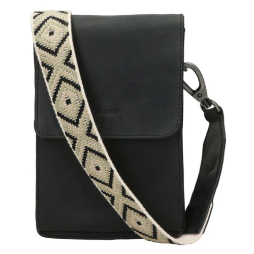 DSTRCT Alligator Creek Telefoontasje Black