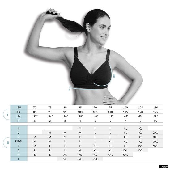 Soutien-gorge grossesse et allaitement rembourré Carri-Gel   Blanc        de               Carriwell