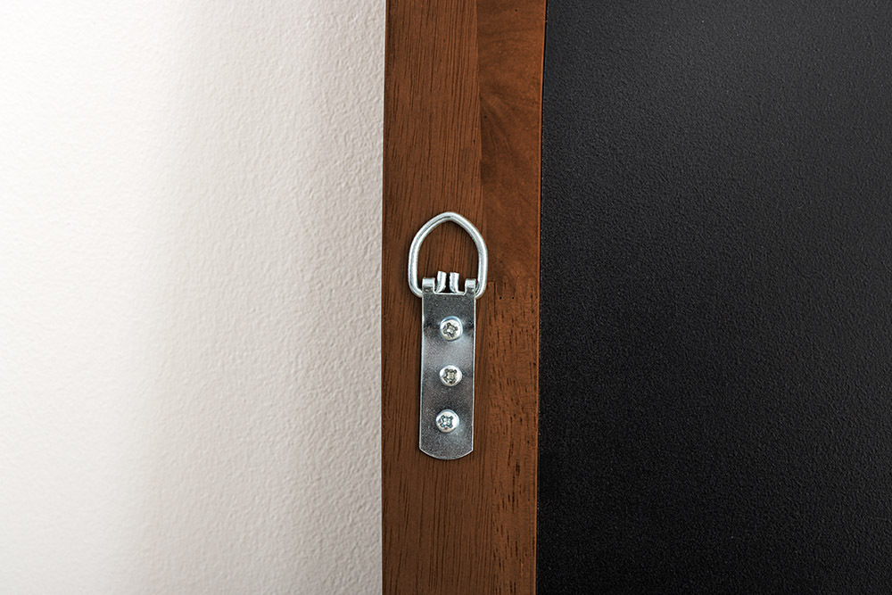 Massiver Wandspiegel ORGANIC 165cm braun Walnussholz-Design