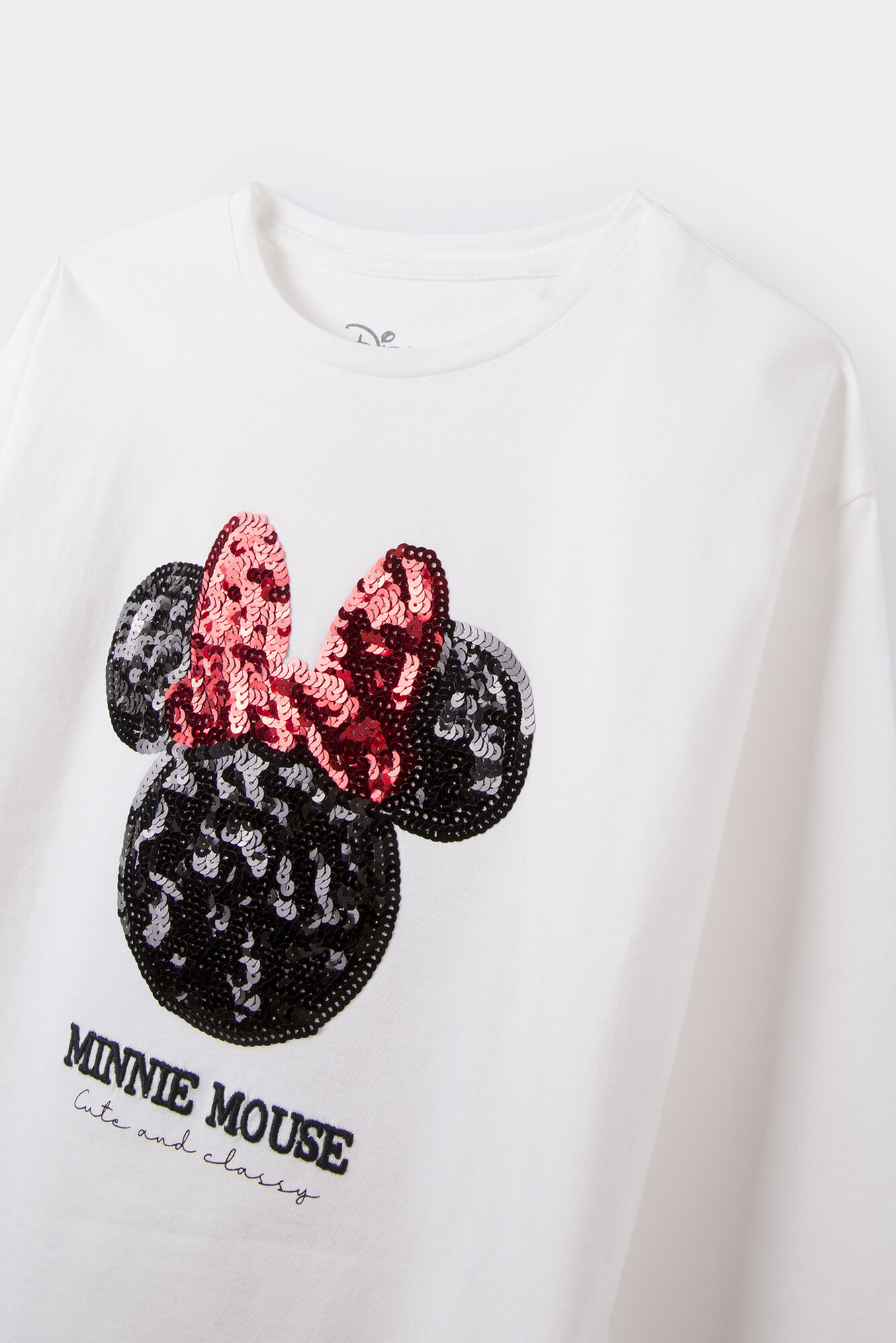 Camiseta infantil da Minnie Mouse