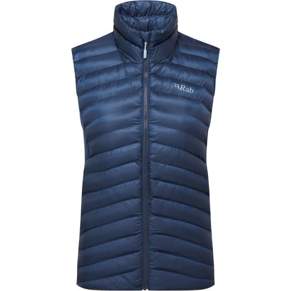 Doudoune randonnée RAB CIRRUS FLEX VEST W TEMPEST BLUE